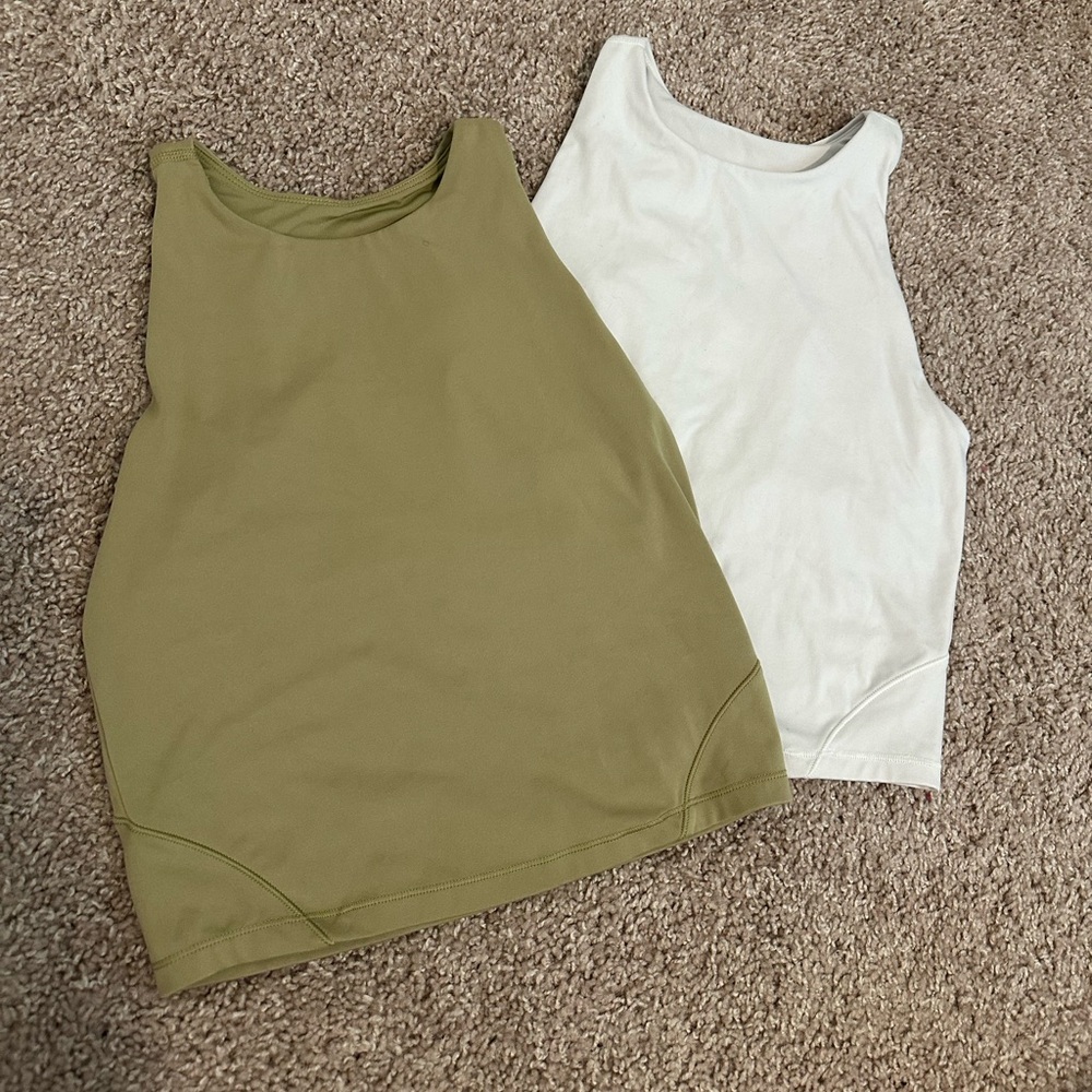 Women's Everyday Soft High Neck Cropped Support Tank Top - All In Motion
